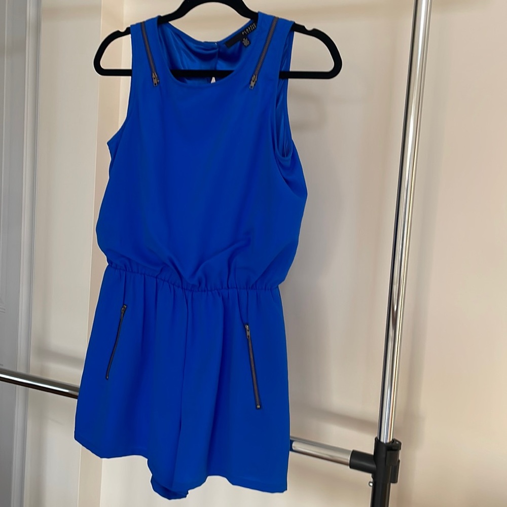 Royal Blue Sleeveless romper